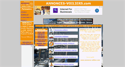 Desktop Screenshot of annonces-voiliers.com