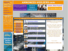 Tablet Screenshot of annonces-voiliers.com